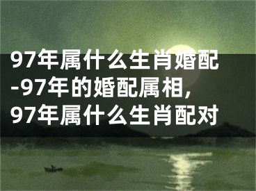 97年属什么生肖婚配-97年的婚配属相,97年属什么生肖配对