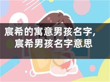 宸希的寓意男孩名字,宸希男孩名字意思