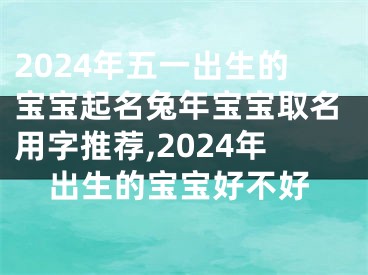 2024年五一出生的宝宝起名兔年宝宝取名用字推荐,2024年出生的宝宝好不好