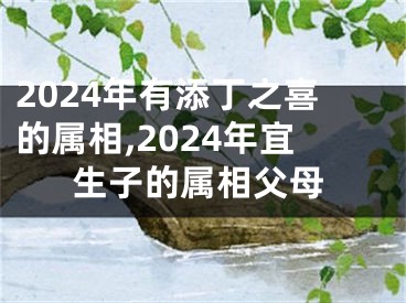 2024年有添丁之喜的属相,2024年宜生子的属相父母