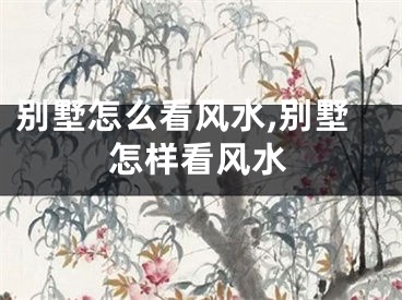 别墅怎么看风水,别墅怎样看风水