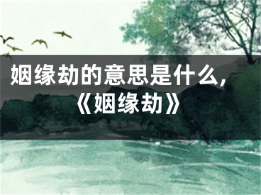 姻缘劫的意思是什么,《姻缘劫》
