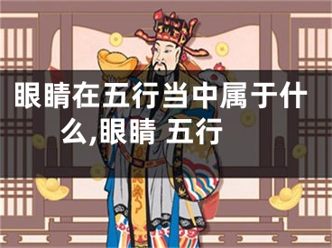 眼睛在五行当中属于什么,眼睛 五行