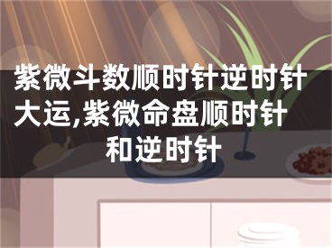 紫微斗数顺时针逆时针大运,紫微命盘顺时针和逆时针