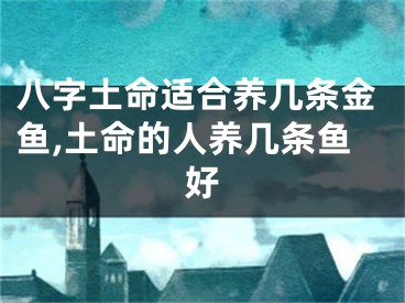 八字土命适合养几条金鱼,土命的人养几条鱼好