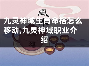 九灵神域生肖命格怎么移动,九灵神域职业介绍