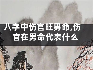 八字中伤官旺男命,伤官在男命代表什么