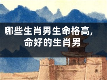 哪些生肖男生命格高,命好的生肖男