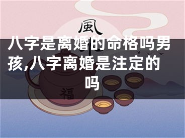 八字是离婚的命格吗男孩,八字离婚是注定的吗