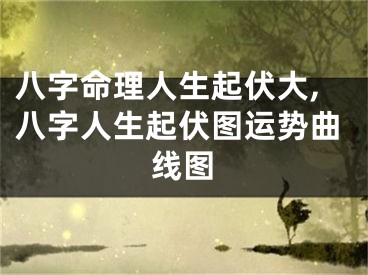八字命理人生起伏大,八字人生起伏图运势曲线图
