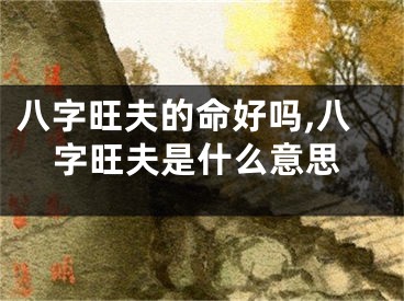 八字旺夫的命好吗,八字旺夫是什么意思