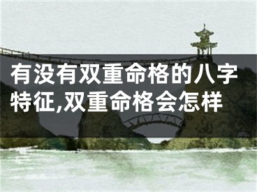 有没有双重命格的八字特征,双重命格会怎样