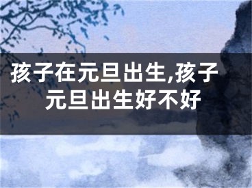 孩子在元旦出生,孩子元旦出生好不好