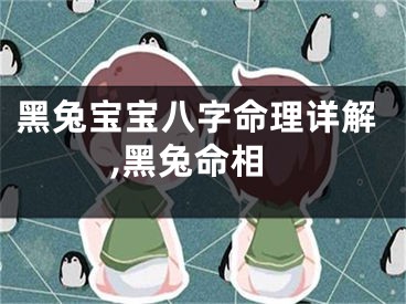 黑兔宝宝八字命理详解,黑兔命相