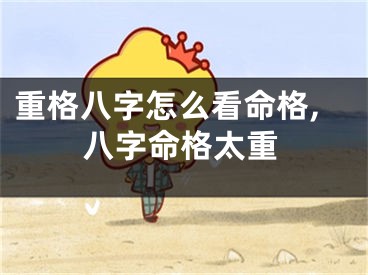 重格八字怎么看命格,八字命格太重