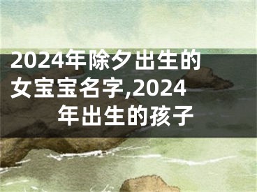 2024年除夕出生的女宝宝名字,2024年出生的孩子