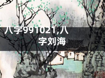 八字991021,八字刘海