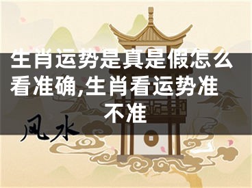生肖运势是真是假怎么看准确,生肖看运势准不准