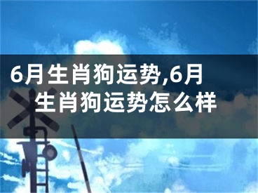 6月生肖狗运势,6月生肖狗运势怎么样