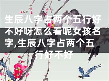 生辰八字占两个五行好不好呀怎么看呢女孩名字,生辰八字占两个五行好不好
