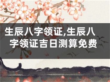生辰八字领证,生辰八字领证吉日测算免费