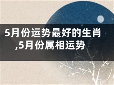 5月份运势最好的生肖,5月份属相运势