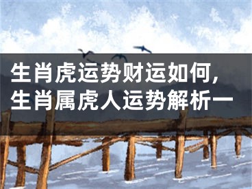 生肖虎运势财运如何,生肖属虎人运势解析一