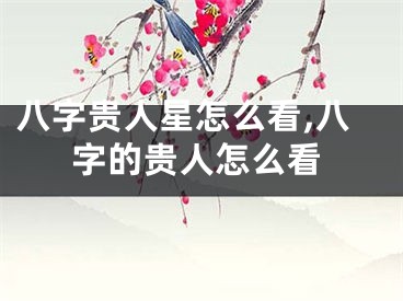 八字贵人星怎么看,八字的贵人怎么看