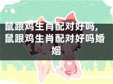 鼠跟鸡生肖配对好吗,鼠跟鸡生肖配对好吗婚姻