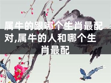 属牛的跟哪个生肖最配对,属牛的人和哪个生肖最配