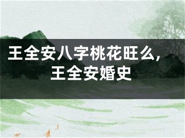 王全安八字桃花旺么,王全安婚史