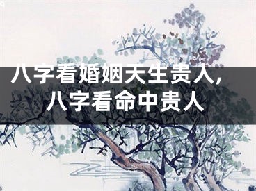 八字看婚姻天生贵人,八字看命中贵人
