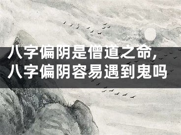八字偏阴是僧道之命,八字偏阴容易遇到鬼吗