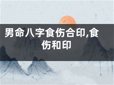男命八字食伤合印,食伤和印