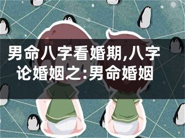 男命八字看婚期,八字论婚姻之:男命婚姻