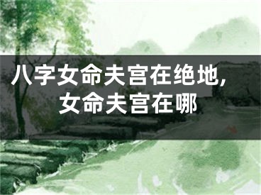 八字女命夫宫在绝地,女命夫宫在哪