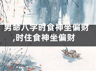 男命八字时食神坐偏财,时住食神坐偏财