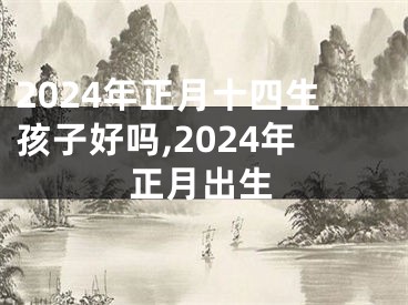 2024年正月十四生孩子好吗,2024年正月出生