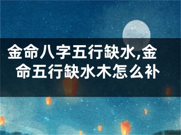 金命八字五行缺水,金命五行缺水木怎么补