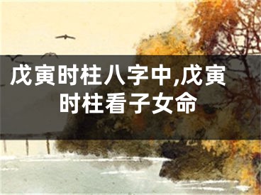 戊寅时柱八字中,戊寅时柱看子女命