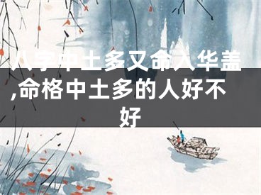 八字中土多又命入华盖,命格中土多的人好不好