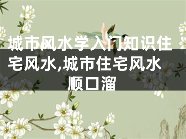 城市风水学入门知识住宅风水,城市住宅风水顺口溜