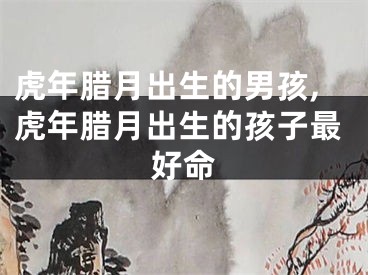 虎年腊月出生的男孩,虎年腊月出生的孩子最好命