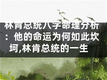林肯总统八字命理分析：他的命运为何如此坎坷,林肯总统的一生